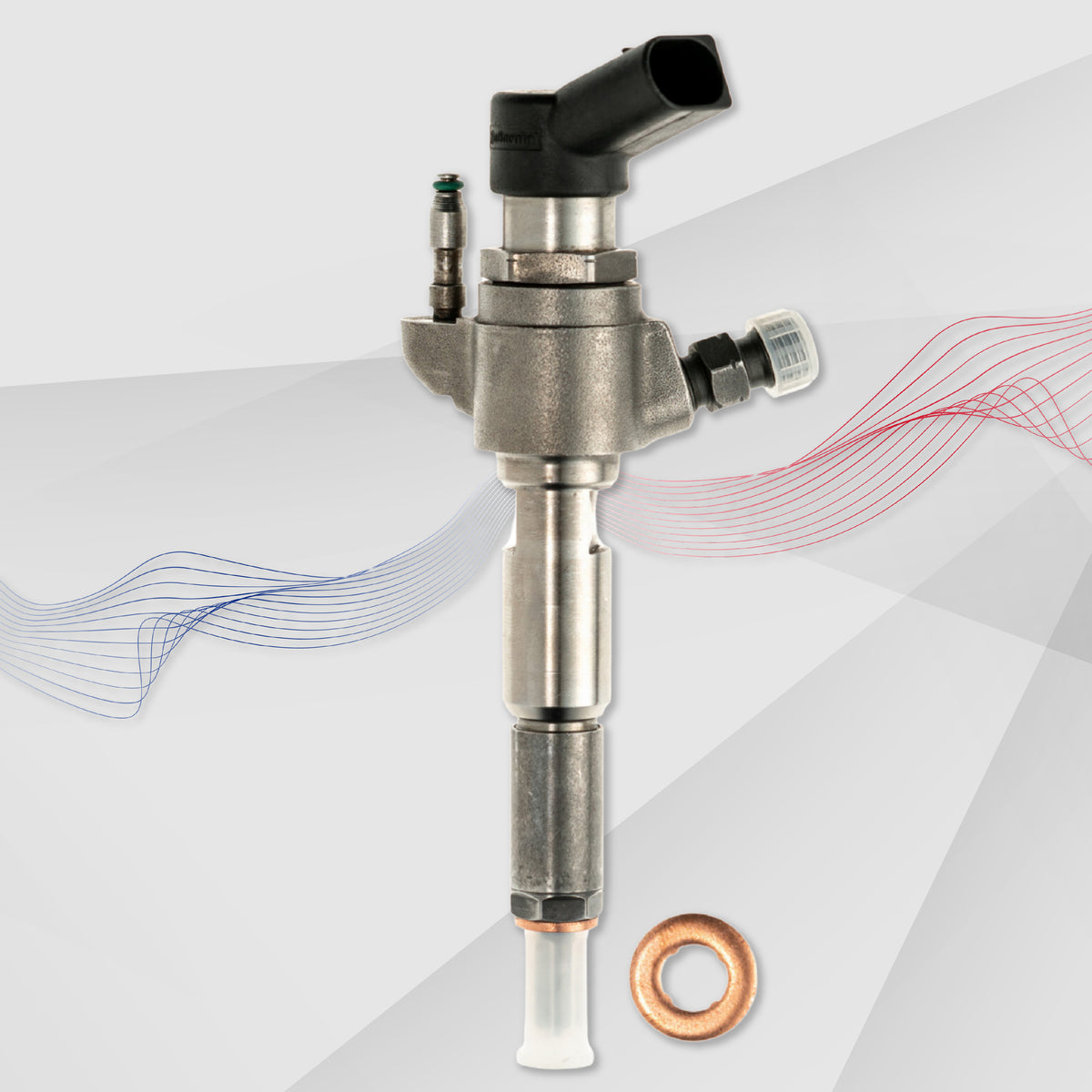 9674973080 Fuel Injector Ford Citroen Peugeot Volvo Mazda 1.6 HDI 9802448680 A2C59513556