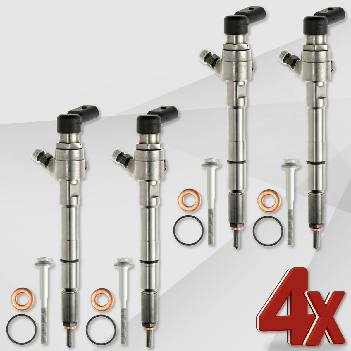 03L130277S Fuel Injector VW Siemens CAYA 1.6 TDI A2C9626040080 Continental 03L130277B