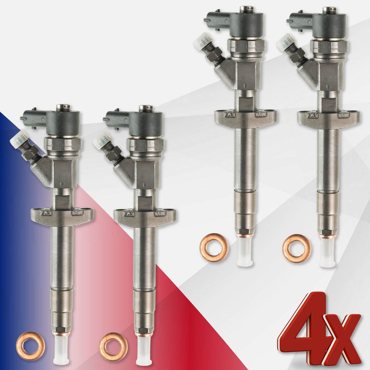 0445110036 Fuel Injector Citroën Fiat Lancia Peugeot 2.2 HDI 9637277980