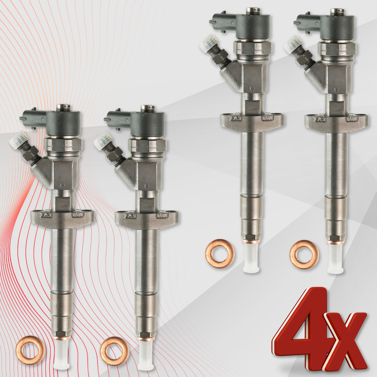 0445110038 Fuel Injector Renault 2.2 dCi Bosch 820001007