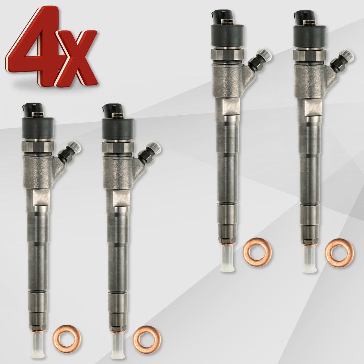 0445110175 Fuel Injector for Opel Astra 1.7 CDTI Bosch 0986435089