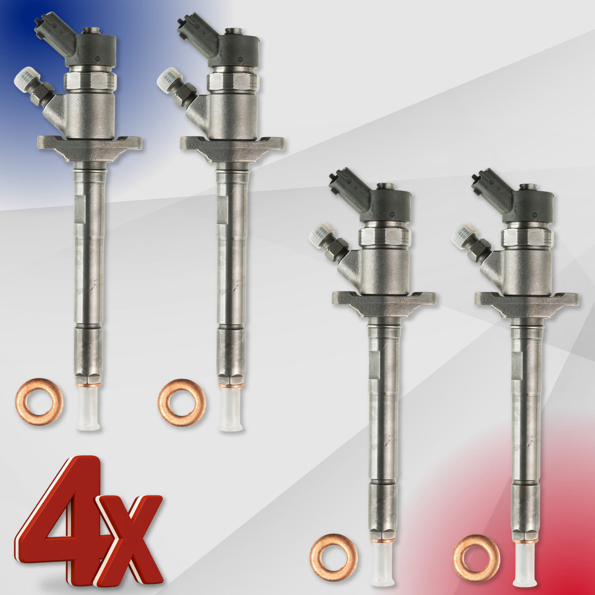0445110188 Fuel Injector for Volvo / Ford / Peugeot 206 1.6 HDI Bosch 0986435090