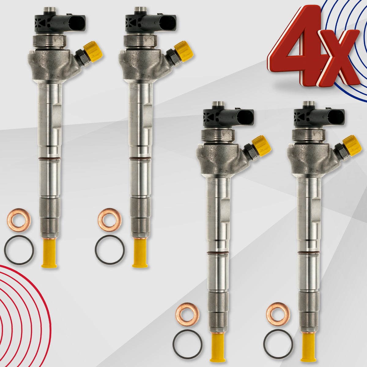 0445110469 Fuel Injector for VW Caddy / Audi A3 / Seat Alhambra / Skoda 04L130277AC