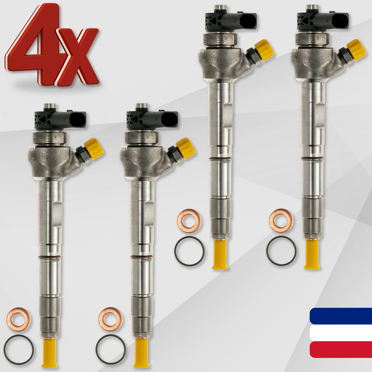 0445110477 Fuel Injector for Audi / Seat / Skoda / VW Golf 1.6 TDI 04L130277AJ