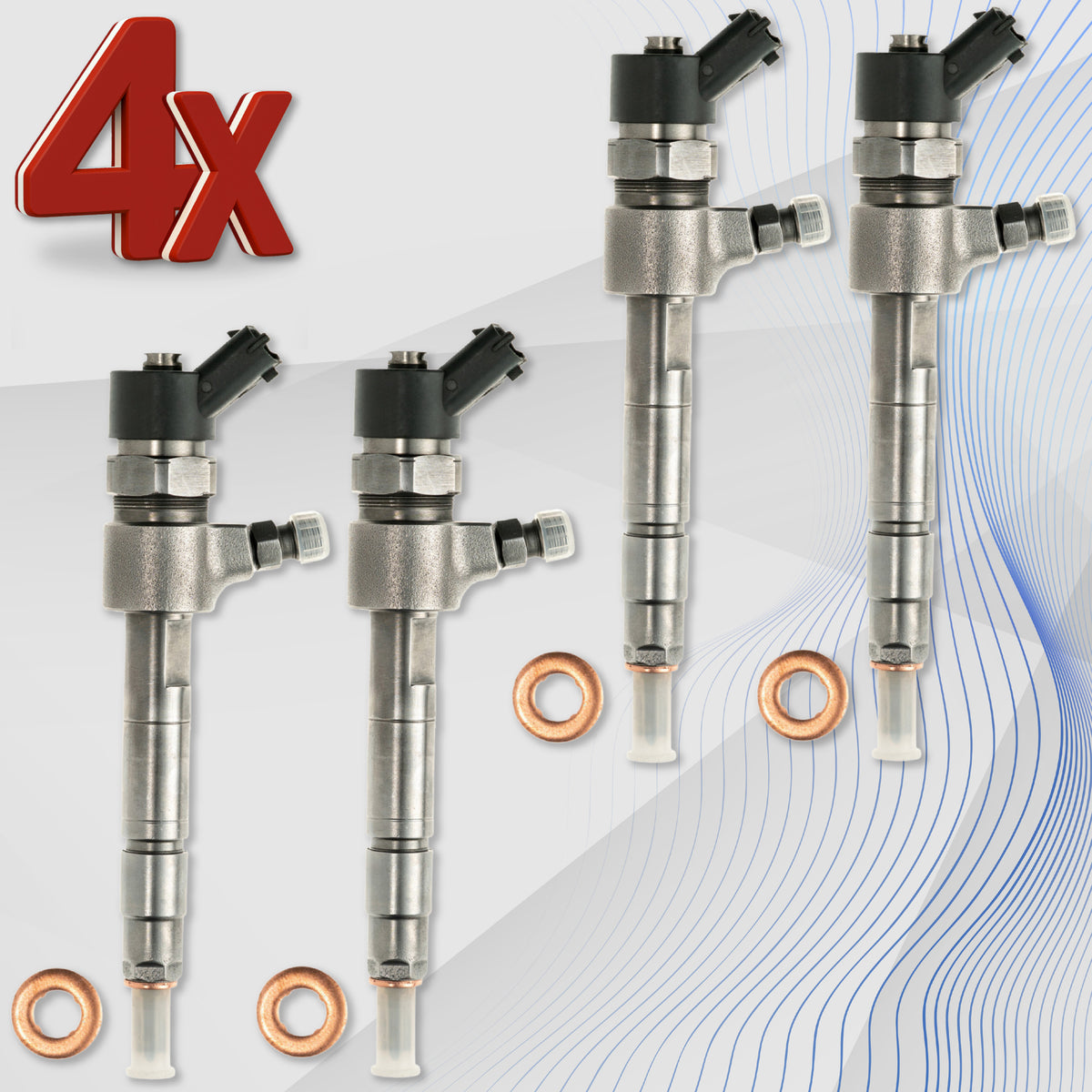 0445110532 Fuel Injector for Honda Civic IX / X / CR-V IV / HR-V 1.6