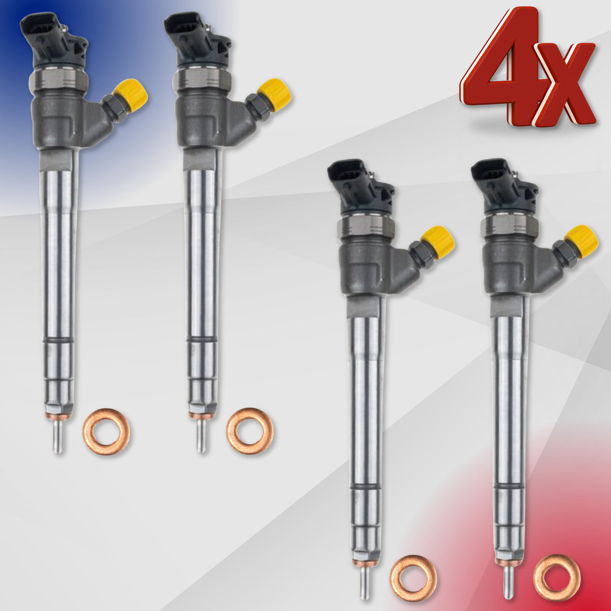 0445110546 Fuel Injector for Nissan / Renault Talisman / Trafic 1.6 dCi 166007885R