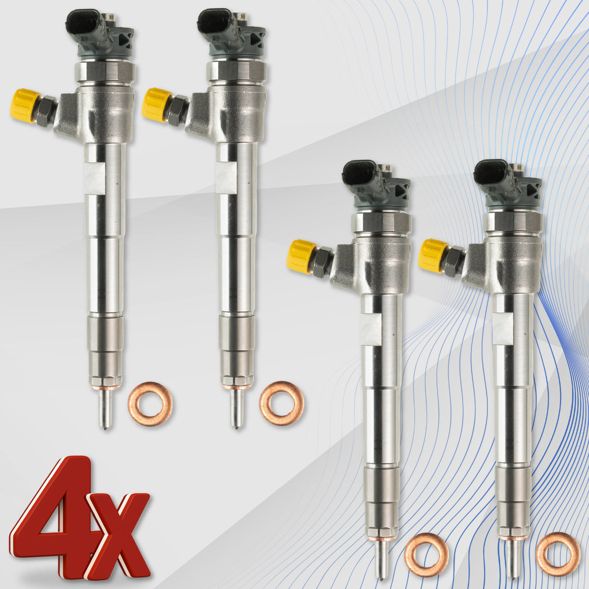 0445110564 Fuel Injector for Iveco Daily / Mitsubishi Fuso 3.0 5801644454