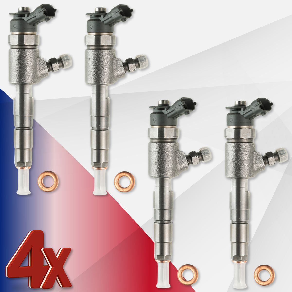 0445110566 Fuel Injector for Citroën / Peugeot / Opel 1.6 HDI Bosch 9802776680
