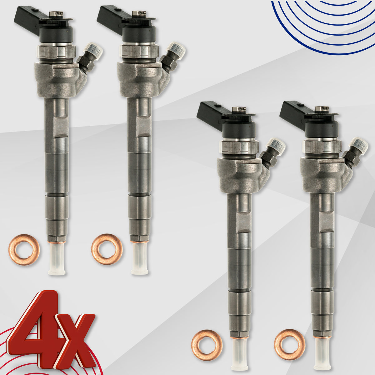 0445110570 Fuel Injector for BMW F20 120d / F10 220d / 520d 13538514148