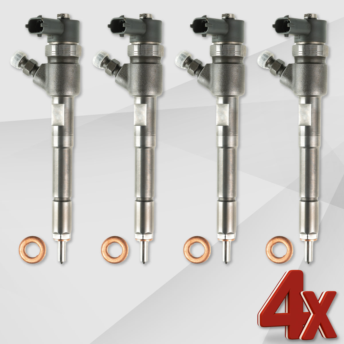 0445110614 Fuel Injector Alfa Romeo Fiat Lancia Citroen Opel Combo 1.3 CDTI 55219886