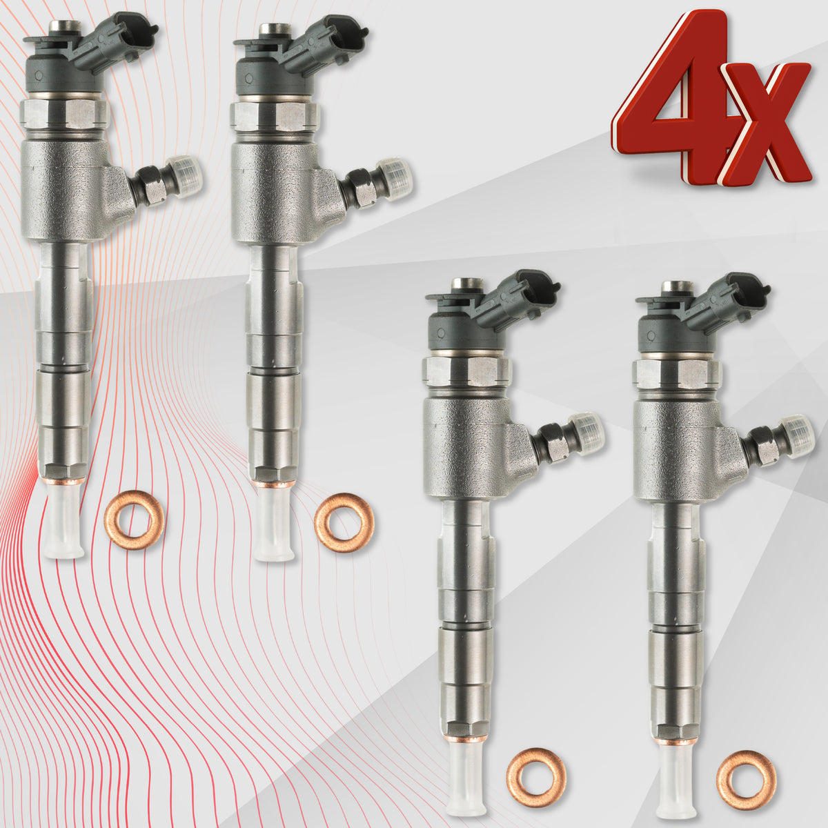 0445110739 Fuel Injector Opel Fiat Peugeot 1.6 HDI 9687069280