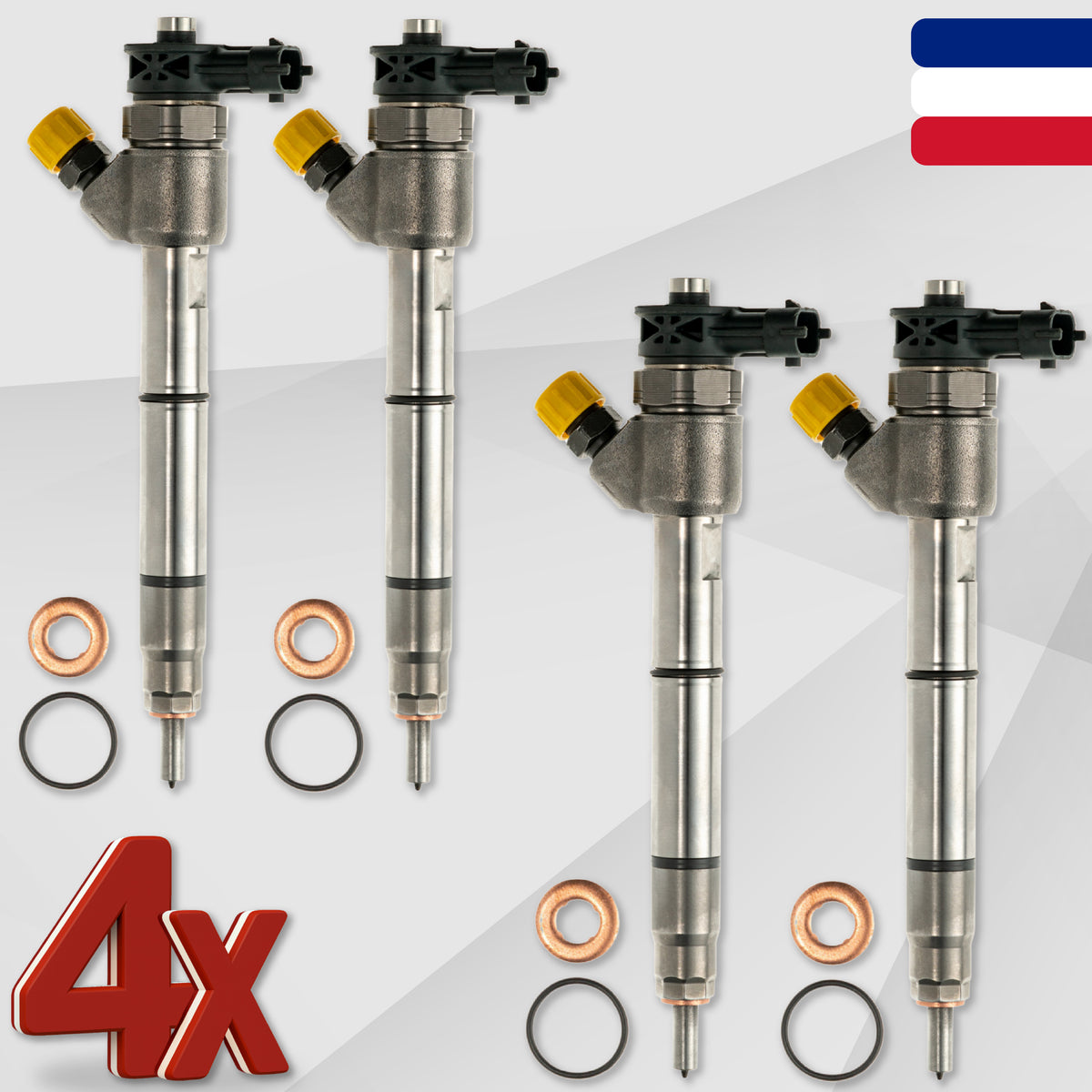 0445110800 Fuel Injector Renault Megane Dacia Dokker 1.5 dCi 166007427R