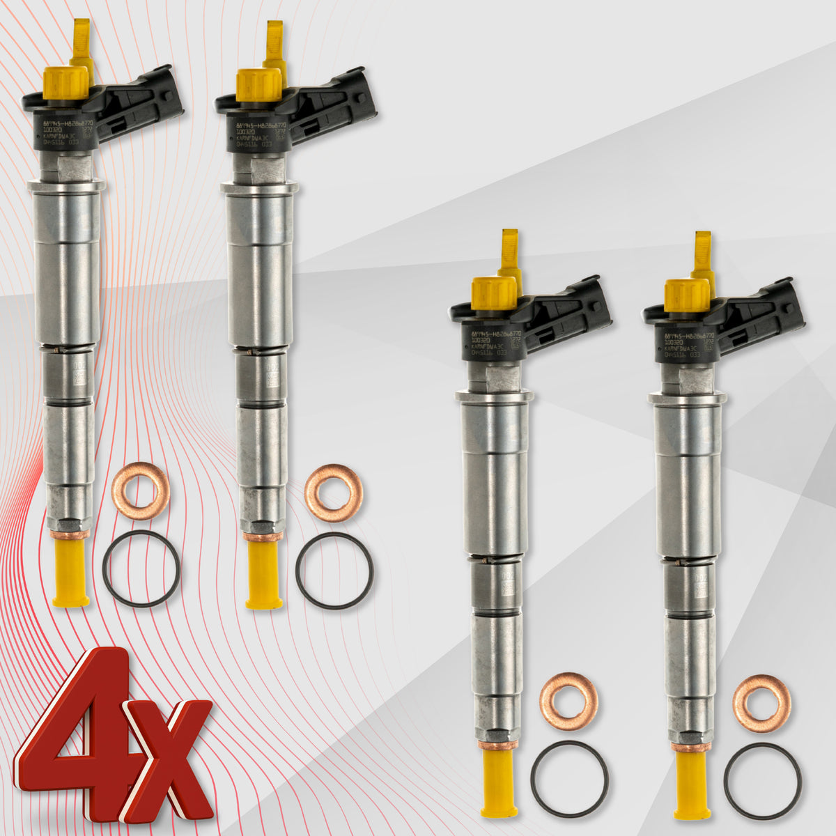 0445115007 Fuel Injector Nissan Renault Laguna Megane Opel 2.0 DCI 166003429R