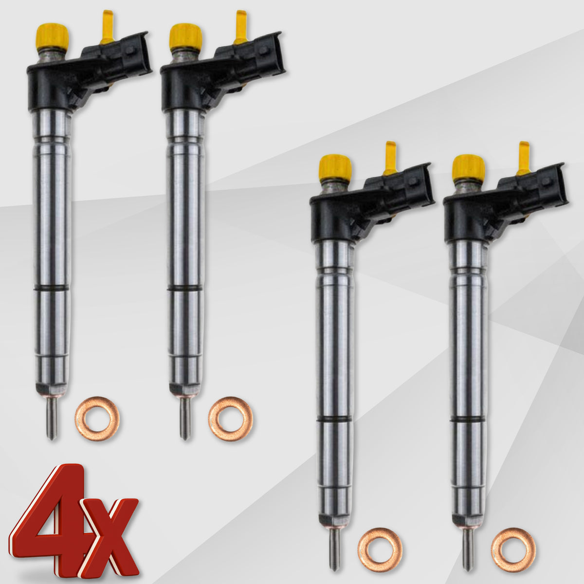 0445115087 Fuel Injector Jaguar Ford Peugeot 508 2.2 HDi 9687454380