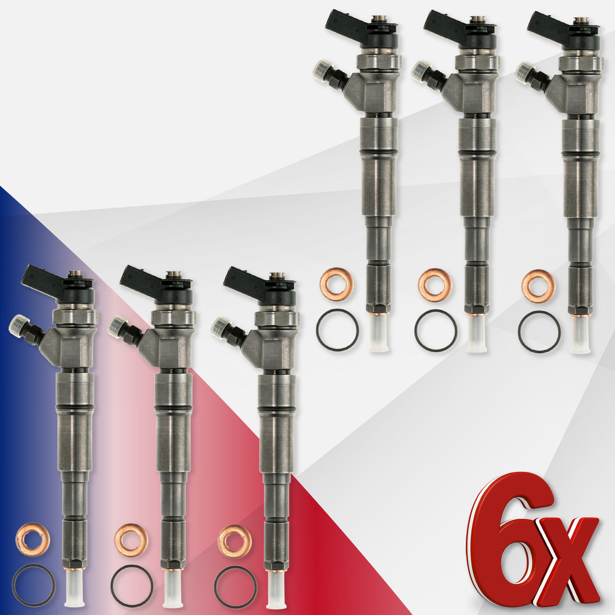 0445110216 Fuel Injector for BMW E87 120d / E46 320td / E60 520d 13537790093