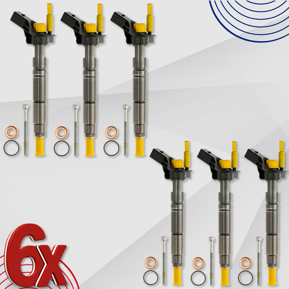 0445116026 Fuel Injector 0445116028 Injector Mercedes-Benz 350 CDI 300 CDI A6420701287